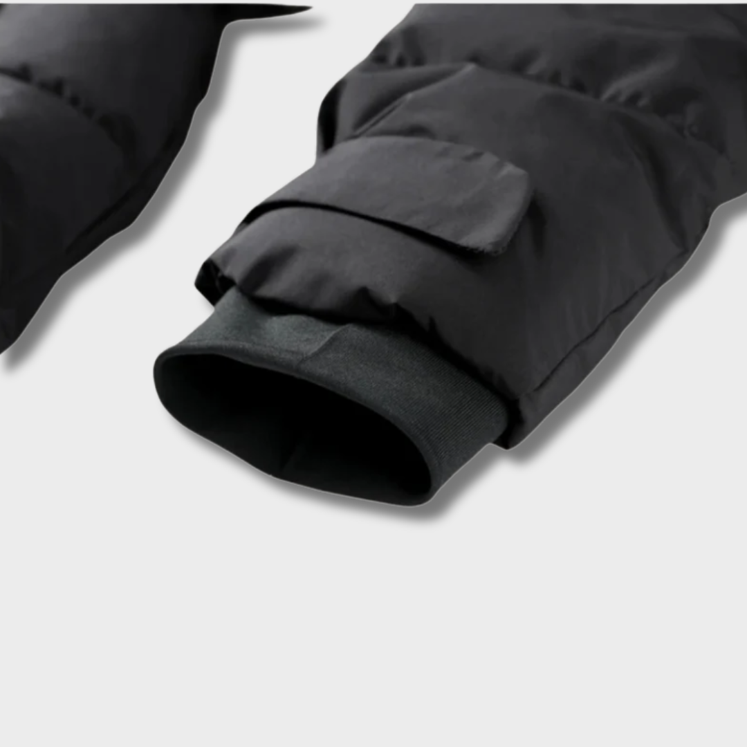 Dina™ – Elegantiška Puffer Striukė su Diržu