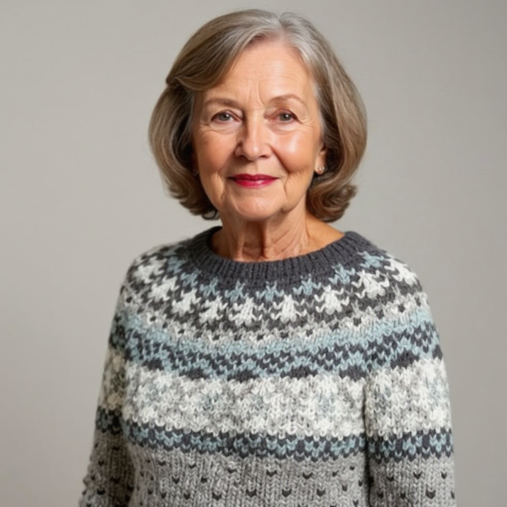 Erica - Vintažinis salos megztinis