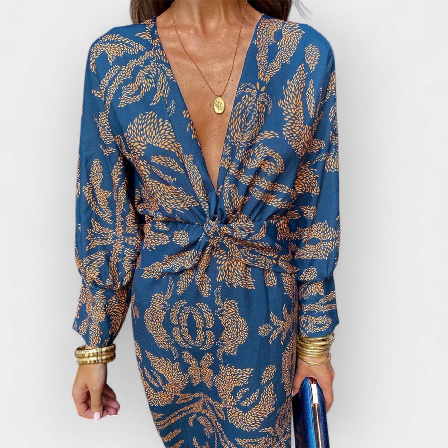 Minimalistinis Satino Suknelė