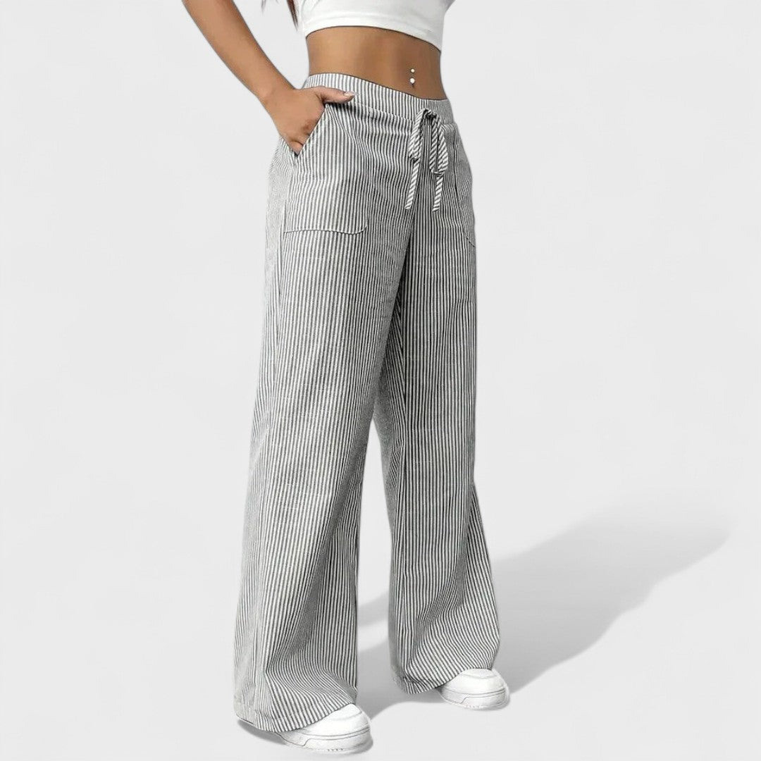 Maria™ - Plati patogi kelnės su elegantiškais akcentais