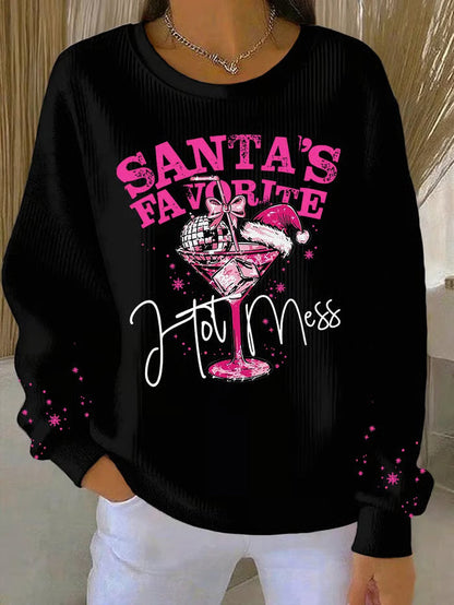 Noa - Kalėdinis megztinis su šventiniu raštu