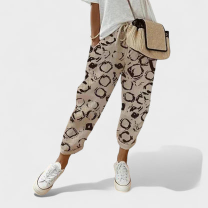 Francisca™ – Modernūs ir kasdieniai lino kelnės