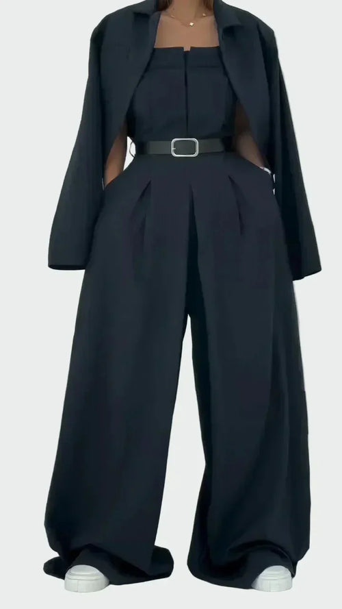 Kombinezonas ir Švarkas Elegantiškas & Modernus