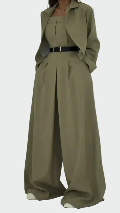 Kombinezonas ir Švarkas Elegantiškas & Modernus