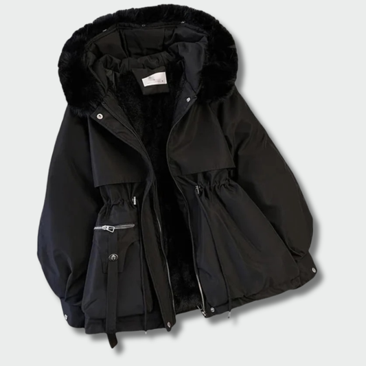 Monika™ – Žiemos švarkas minkštas ir šiltas