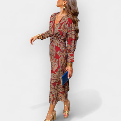 Minimalistinis Satino Suknelė