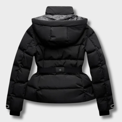 Dina™ – Elegantiška Puffer Striukė su Diržu