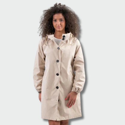 Austėja™ – Rudeninis Vandeniui Atsparus Paltas