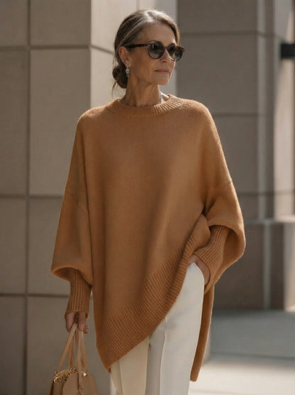 Nida™ – Jaukus Oversize Megztinis su Vilna