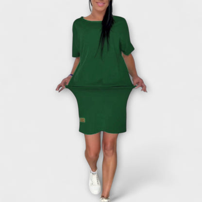 Lídia - Elegantiška Prigludusi Suknelė