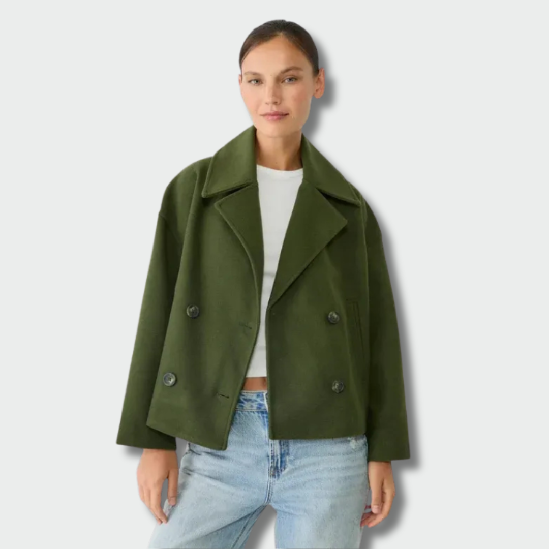 Lina™ – Trumpa rudeninė striukė elegantiškam stiliui