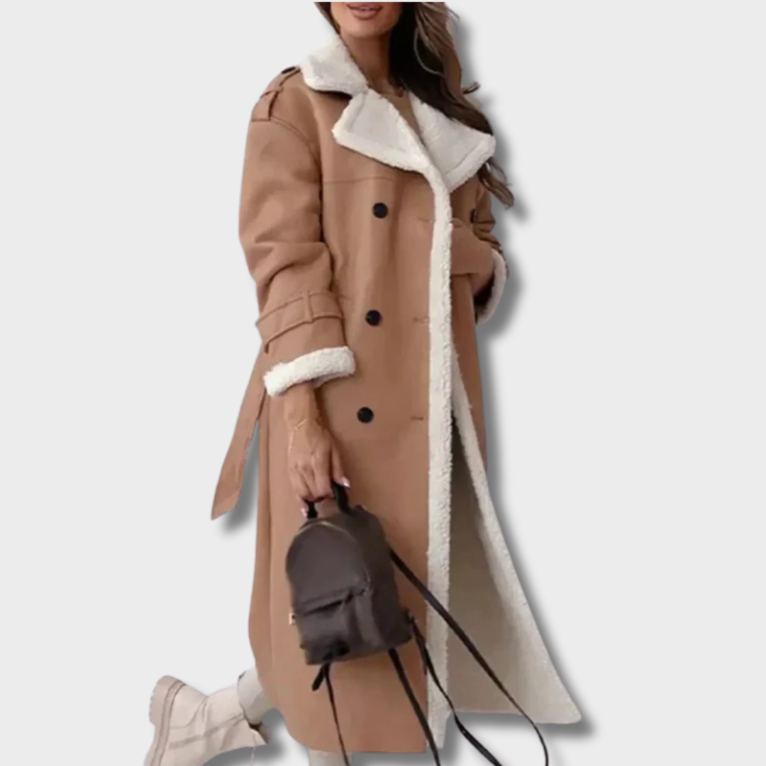 Laimutė™ – Klasikinė Ilga Striukė, Šilta ir Patogi