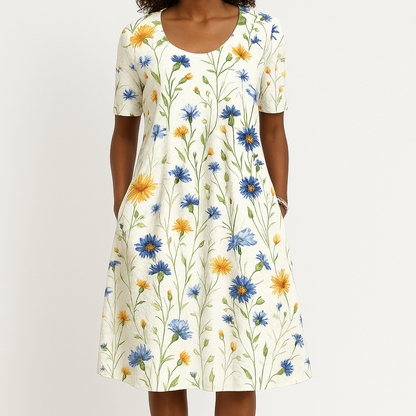 Lengvas Vasaros Suknelė