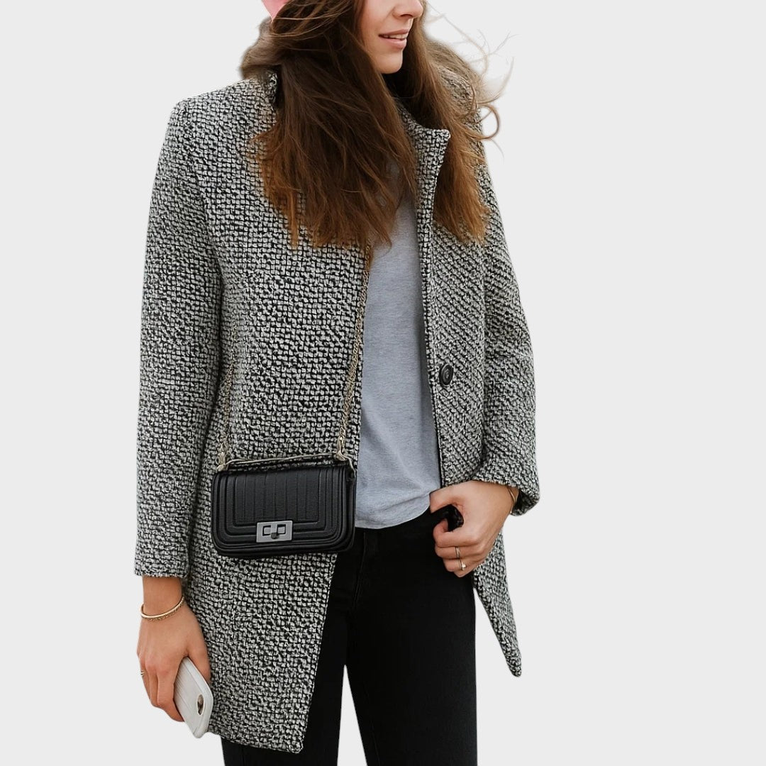 Caterinella - Ilgas vilnonis švarkas