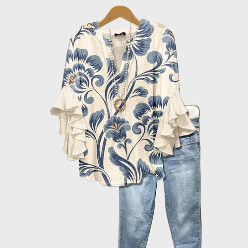 Alina™ - Elegancijos ir Žavesio Marškiniai