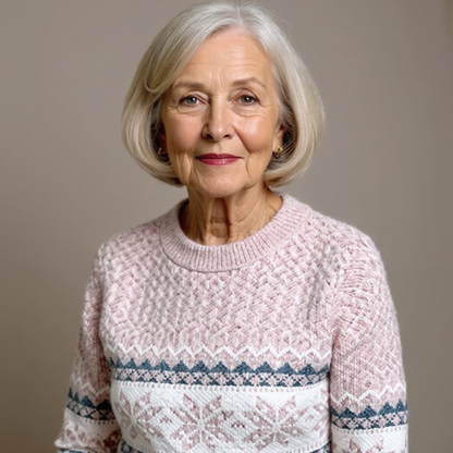 Caroline - Vintažinis salos megztinis