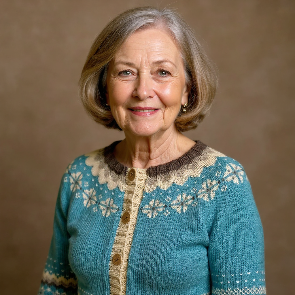 Cassandra - Vintažinis salos megztinis