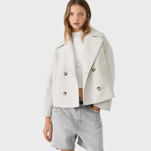 Goda | Trumpa dvieilė stilinga striukė