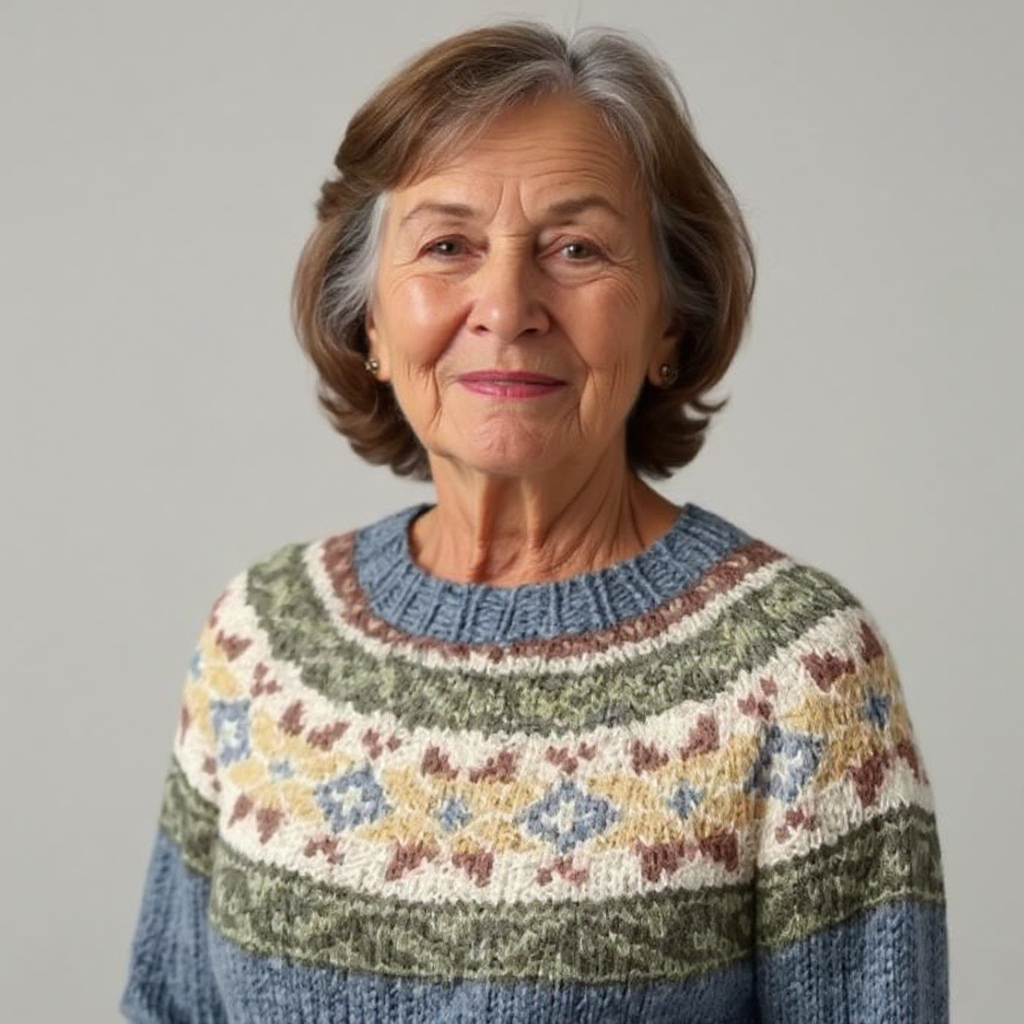 Deborah - Vintažinis salos megztinis