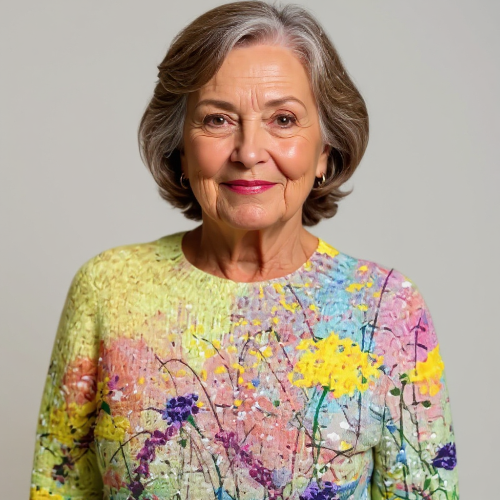 Grace - Vintažinis salos megztinis