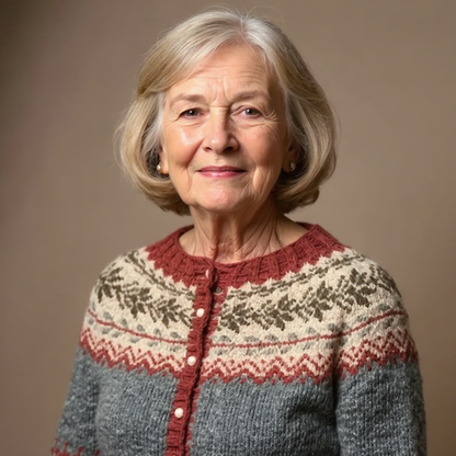 Jessica - Vintažinis salos megztinis