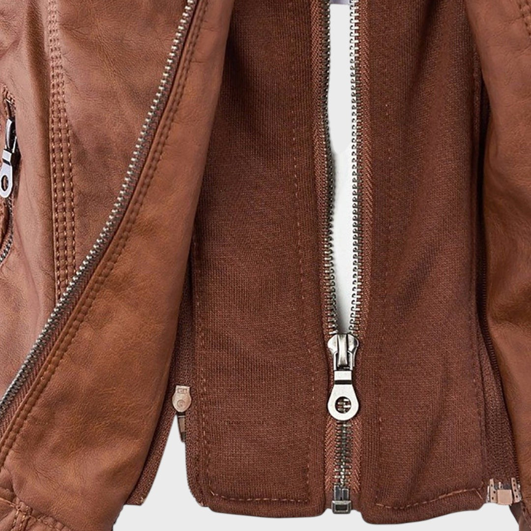 Ūla | Vandeniui atspari moteriška striukė su gobtuvu