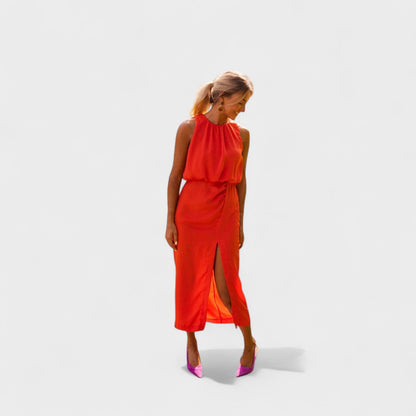 Laurinda - Grynos Elegancijos Suknelė