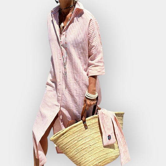 Vasaros Marškininė Suknelė