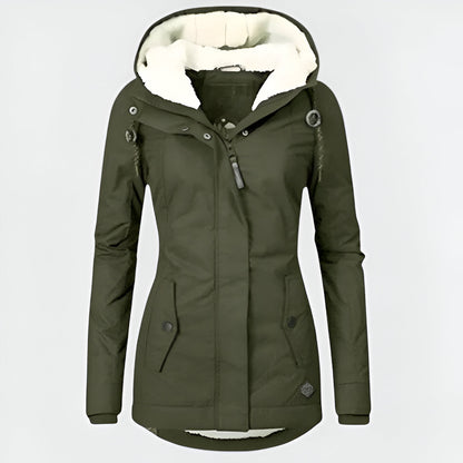 Amelie  Ūdensizturīga ziemas jaka ar kapuci