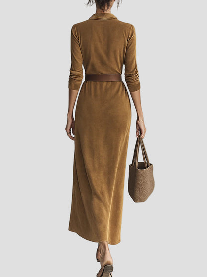 Ariane - Maxi suknelė su detalėmis