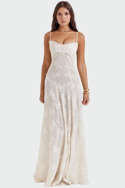 Agnė™ - Ilga Gėlių Suknelė