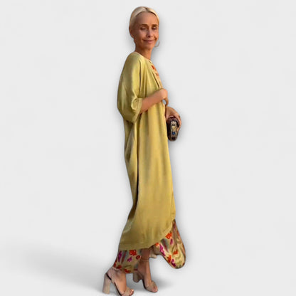 Julia – Maxi suknelė su derančiu švarku