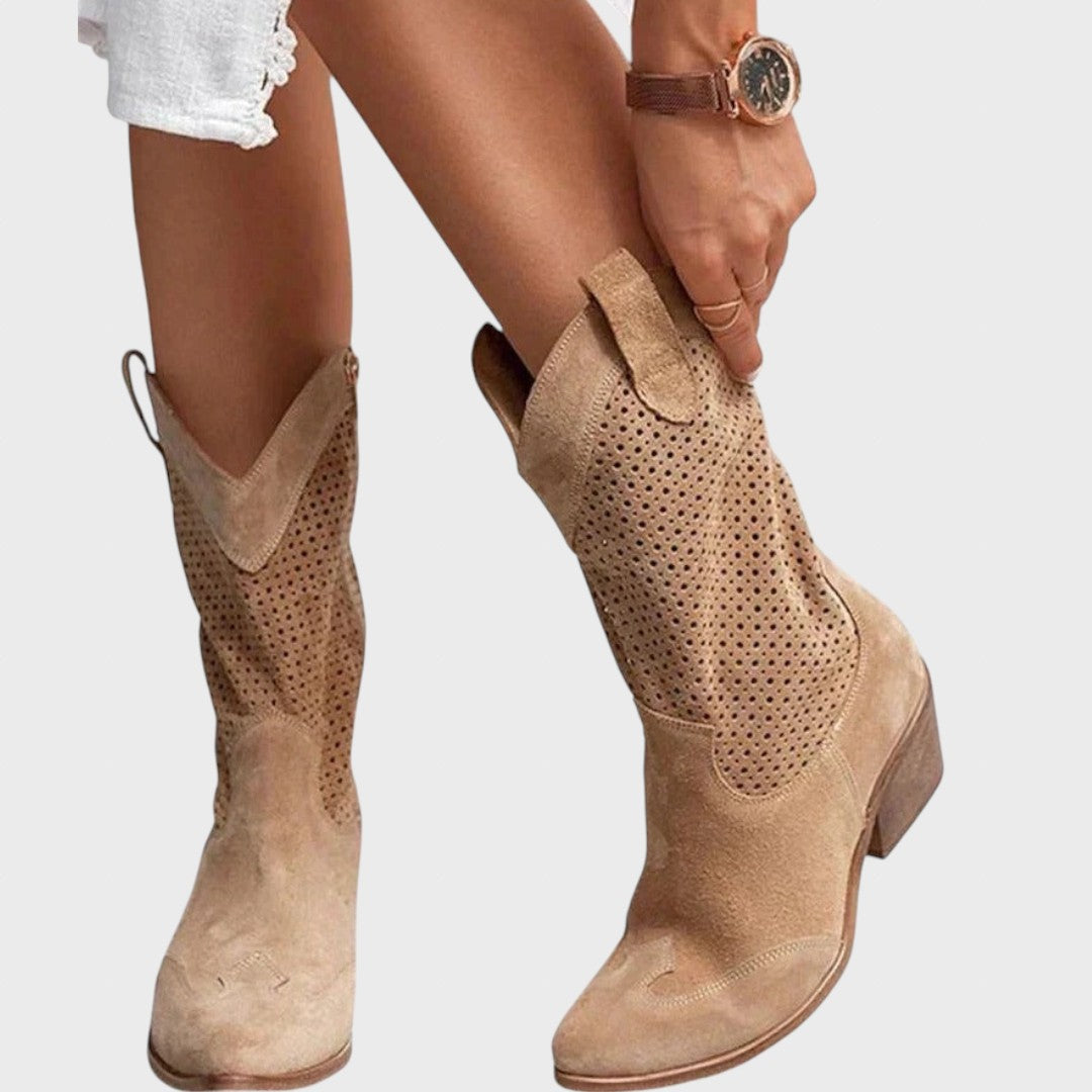 Augustė™ - Moteriški kaubojiški batai