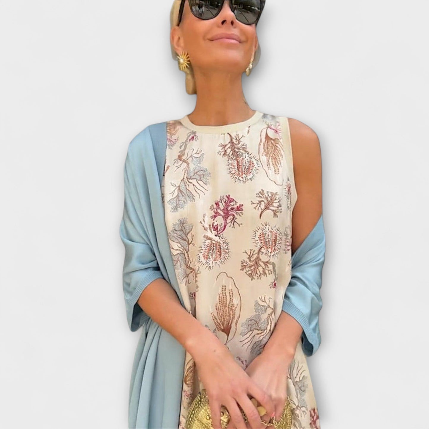 Julia – Maxi suknelė su derančiu švarku