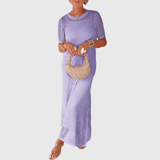 Rute - Ilga suknelė su išpjovomis